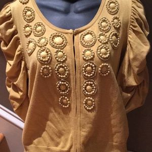 Pretty beaded/ embellished cardigan